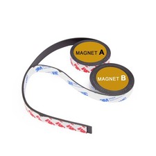 Paired A B Magnets Tapes, a b Match to Use Magnetic Tapes with Adhesive 6.5ft