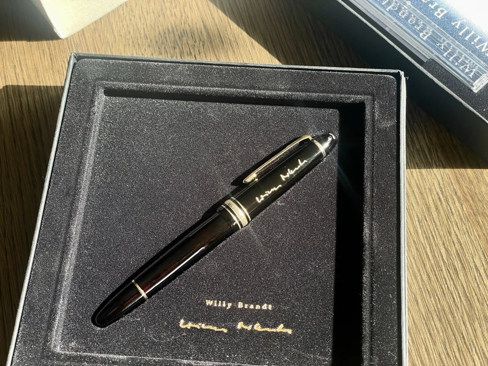 Montblanc Meisterstück 146 Legrand Füllfederhalter NEU Willy Brandt OVP - Bild 3 von 4