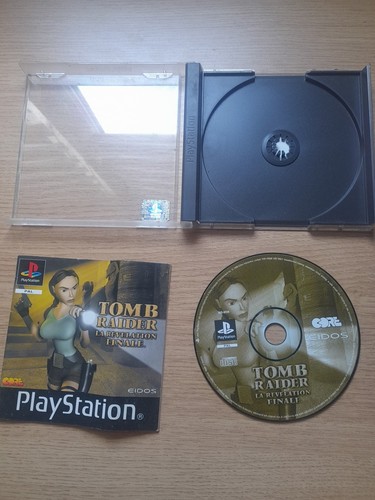 Jeu PS1 Tomb Raider : La Révélation Finale - Version Française Complète - Bon état