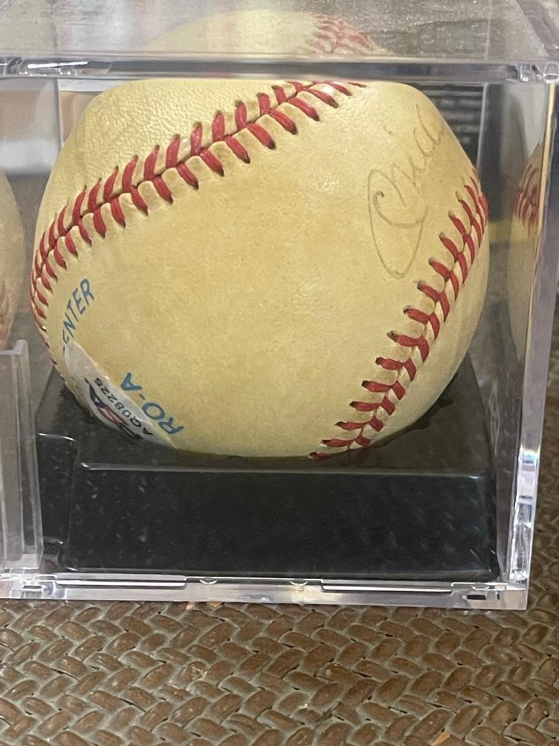 Mickey Mantle Autograph Signed Official Rawlings Baseball PSA/DNA Authenticated view 8