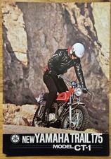 Yamaha CT-1 Trail 175 full colour,double sided sales brochure FREE POST 1