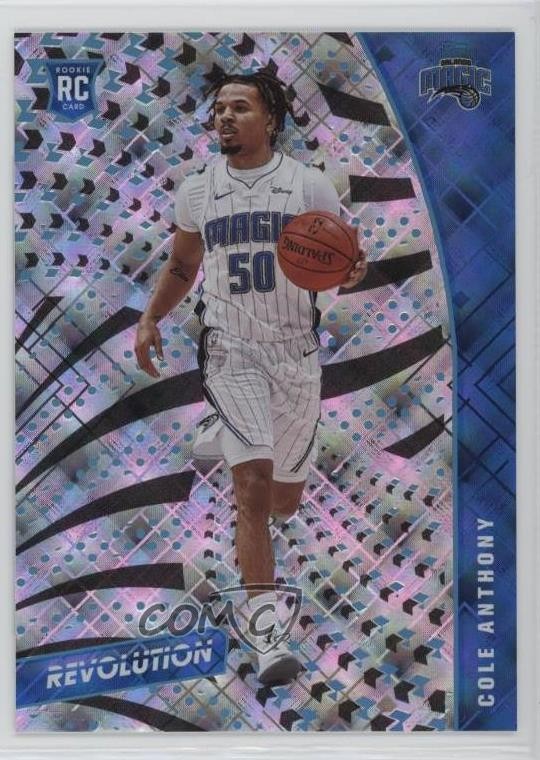 2020-21 Panini Revolution Rookies Cosmic 65/100 Cole Anthony #106 h8k
