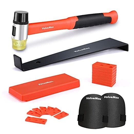 Laminate Flooring Installation Kit with Heavy Tapping Block & Spacers-image