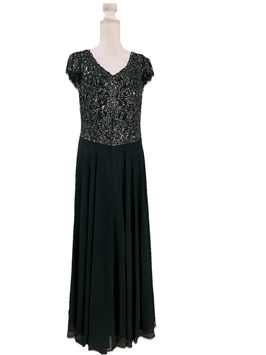 j kara petite evening dresses Women's Dress J Kara Petite Capelet Dress Wedding Cocktail Formal Aqua Size 6P