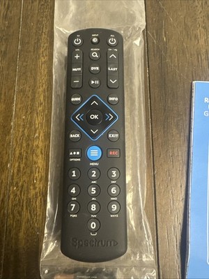 Spectrum Cable TV Universal Remote SR-002-R TX4RD27A OEM w/Manual NEW IN PACKAGE