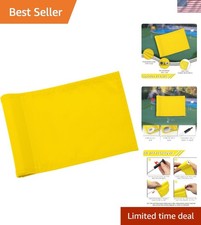 Setup-Ready 420D Nylon Golf Flag 8x6 Inch - Perfect for Backyard Putting Greens