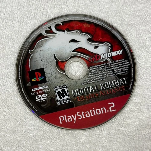 Mortal Kombat: Deadly Alliance PS2 Game Disc Only PlayStation Two