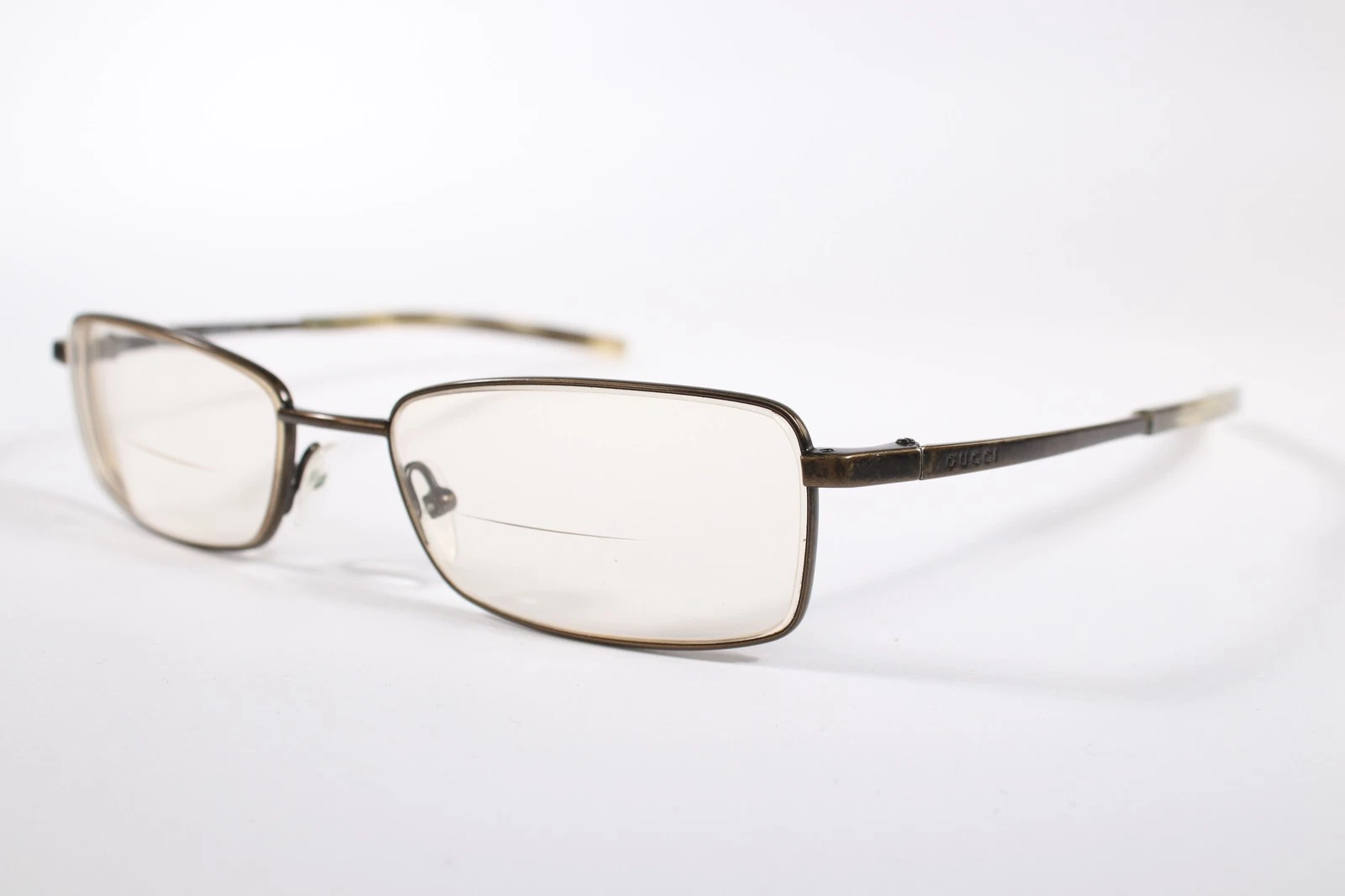 Gucci Eyeglasses GG 1700 Men Grey Full Rim Metal Eyewear Glasses Frames 52 mm