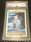 2025 Topps X Bob Ross Mike Trout Easel 1/75 Book End - LA Angels PSA 10