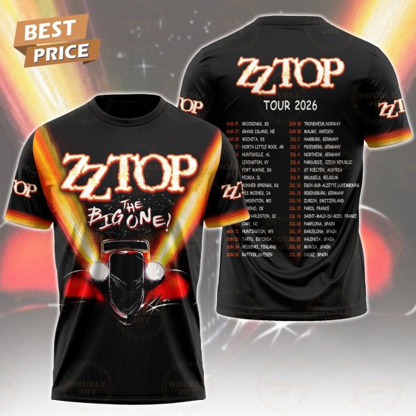 NEW ZZ Top Band Tour 2026 3D T Shirt All Size S-5XL OM2174 | eBay