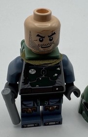 2012 Lego Star Wars Boba Fett Minifigure Desert Skiff 9496 ROTJ