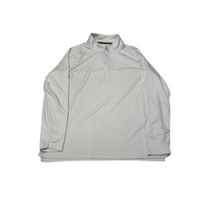 Nike Golf Dri-FIT ADV Mens Large Grey Quarter Zip Pullover Long Sleeve Shirt