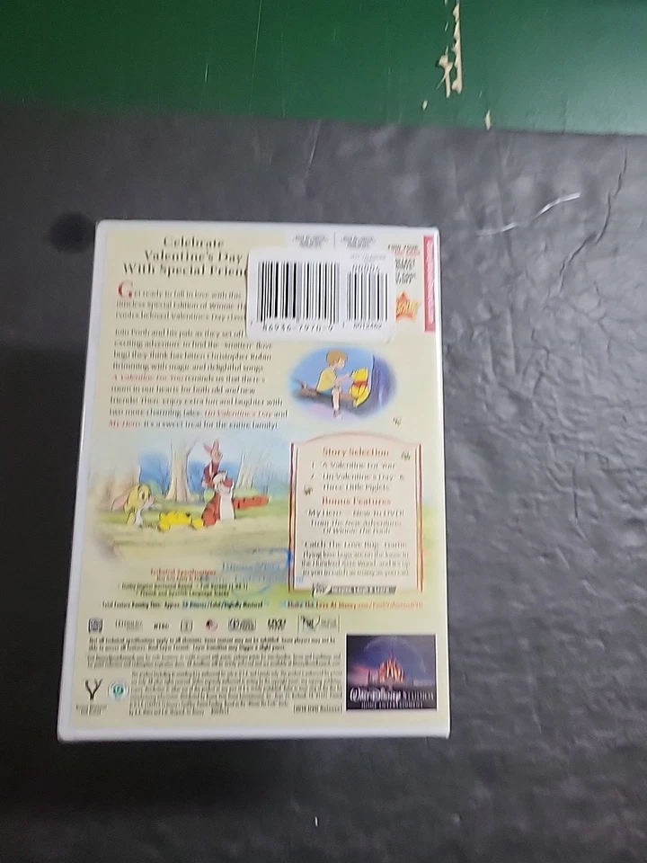 WINNIE THE POOH ~ A Valentine For You ~ Disney Special Ed. ~ DVD ~ SEALED!!!  - Image 3 of 4