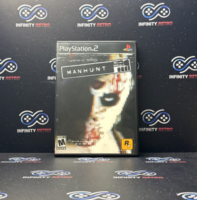 Manhunt Sony PlayStation PS2 CIB Complete Refurbished & Tested Free Shipping