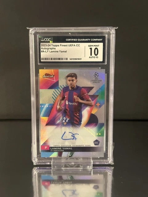 Lamine Yamal & Raphinha Bundle Deal Topps Auto Rookie Barcelona Numbered