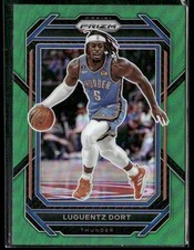 2022 Prizm Green #55 Luguentz Dort Basketball Card 0101F