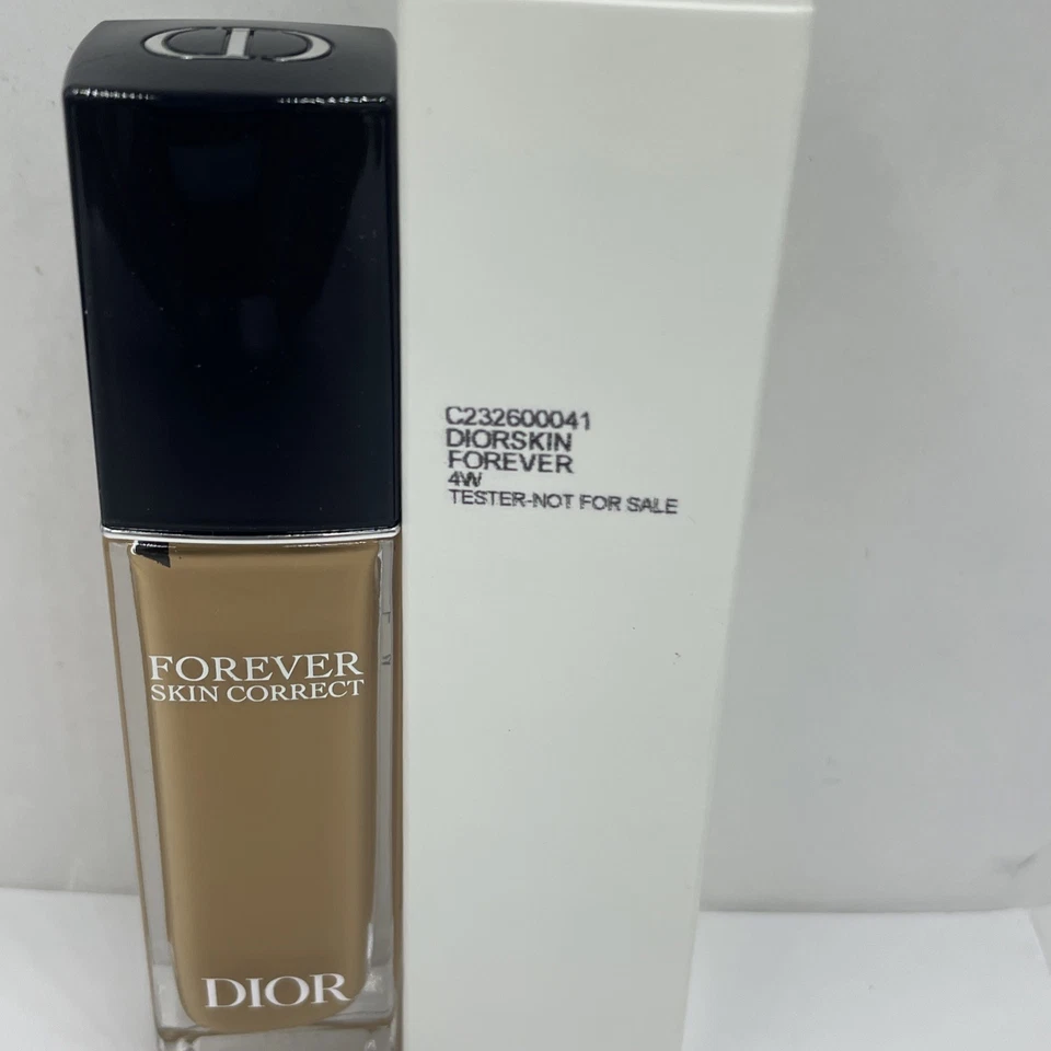 CHRISTIAN DIOR ~ НАВСЕГДА КОЖИ ПРАВИЛЬНЫЙ ПОЛНЫЙ ОХВАТ КОНСИЛЕР 4W O.37 УНЦИЙ НОВЫЙ - Изображение 3 из 4