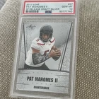 Leaf Special Release Draft Silver Patrick Mahomes II #07 Rookie Insert PSA 10