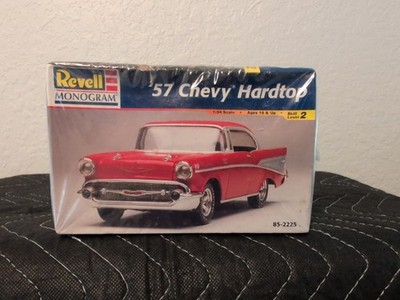 Revell Monogram 1957 Chevy Chevrolet Hardtop Kit 1:24  #85-2225   NIB!!