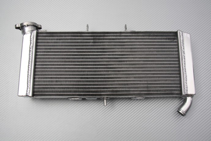 Radiateur de course pour HONDA X-ADV 750 RH10 2021-2024 en aluminium brossé