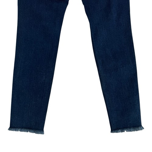 MOSSIMO Womens 2 26 Mid Rise Skinny Power Stretch Jeans Denim Distressed NWOT - Picture 10 of 15