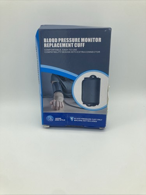 #ad #ad Universal Blood Pressure Replacement Cuff w BP Connector Small Black 7quot; 8quot; $5.00