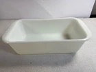 Pyrex 213 Opal White Loaf Pan 22 x 11 cm 1.5 L Milk Glass Dish - Vintage