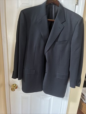 Classic  Canali Proprosta  2 Pc. Black Size IT 60 US 50R Ventless. READ