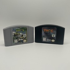 Nintendo 64 - Turok 1 And 2 - Authentic Tested And Working - Games Only