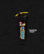 Botella coctelera Ghost Energy Lifestyle exclusiva Vans Warped Tour negra 28 oz
