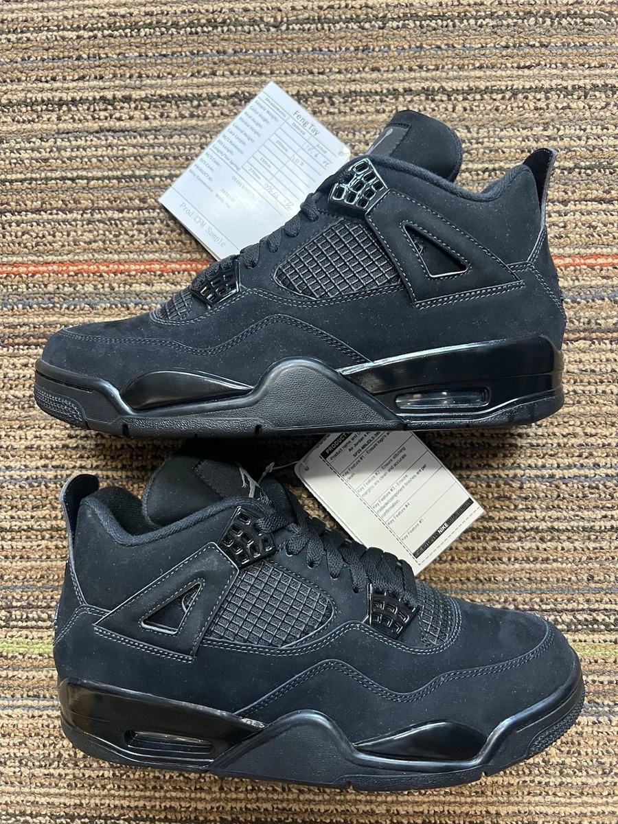 稀少4CDR/BLACK CATS&MAGIC 2017 Jordan 4 Retro Sample Black Cat for Sale | Authenticity Guaranteed