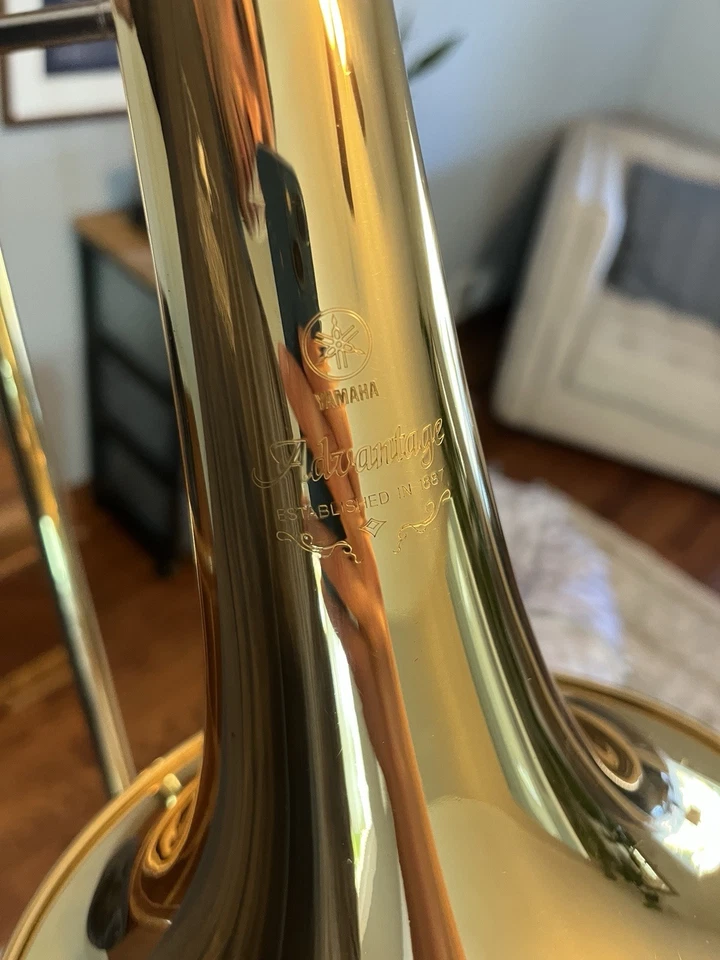 Yamaha YSL200AD Trombone with Hard Case and Mouthpiece - Image 4 of 4