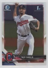 2018 Bowman Draft Chrome Nick Sandlin #BDC-34 12g7
