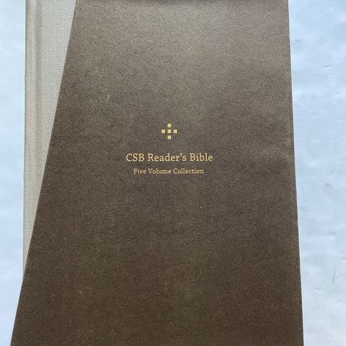 CSB Reader's Bible Five Volume Collection Holman Historical Poetry Prophets - Foto 7 di 15