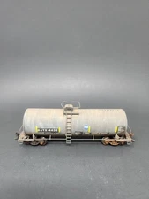 Weathered HO Atlas Master Series Trinity 17,600 Gal Corn Syrup Tank Car GATX