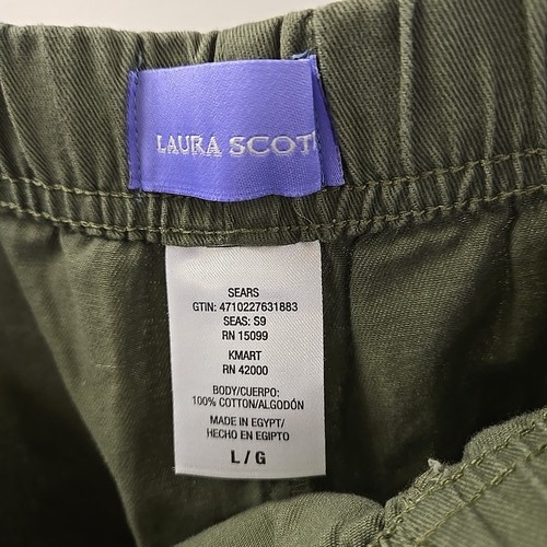Pantalone donna Laura Scott Capri grande verde oliva - Foto 16 di 16