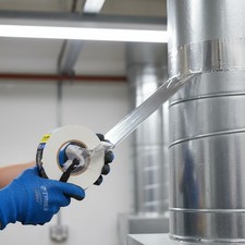 Aluminum HVAC Tape 2in x 70yd Moisture  Heat Resistant Sealing Duct