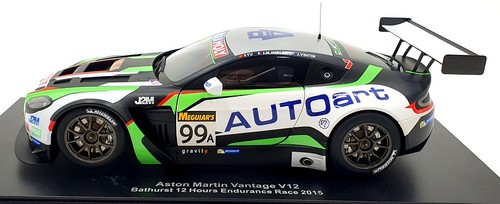Autoart 1/18 Scale Diecast 81507 - Aston Martin V12 Vantage 2015 #99A JM.Merlin - Picture 3 of 5
