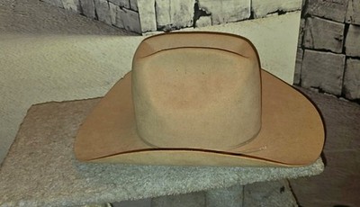 Vintage Bailey Premier Cowboyhut Filz Gr.62 XXL Haymac Illinois