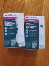 100 CVS Health True Metrix Blood Glucose Diabetic Test Strips Exp 09/25