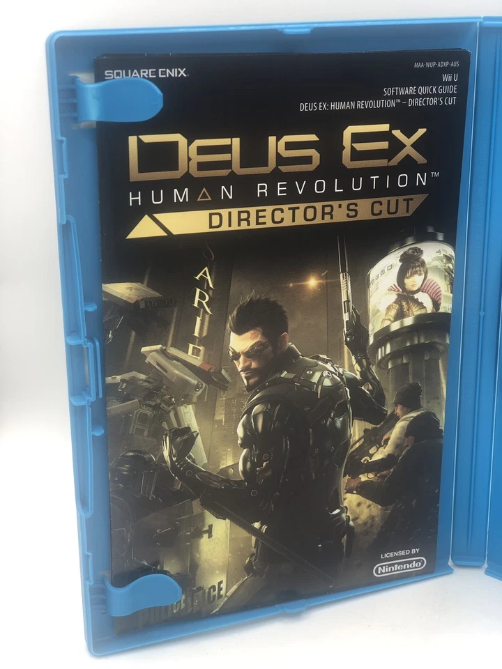 Deus Ex: Human Revolution Director’s Cut Wii U PAL AUS PEGI 18+ / MA15+   - Image 3 of 4