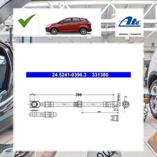 Bremsschlauch Vorne Ate für Opel Astra G Cc T98 1.6 16V (F08, F48)
