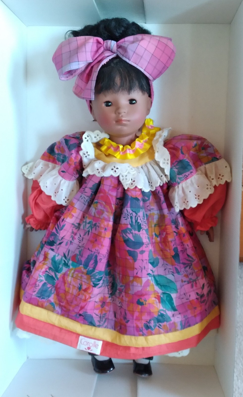 21&rdquo; Vinyl Corolle 1989 French Doll &ldquo;Canelle&rdquo; with Box