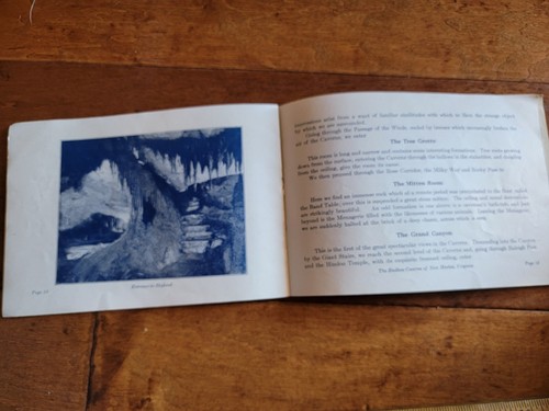 Endless Caverns New Market Virginia 1920's Souvenir Booklet, Shendoah Valley Map - Picture 5 of 5