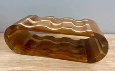 Wooden Wine Countertop Rack 6 Bottle Holder / Cabinet Insert Wine Storage