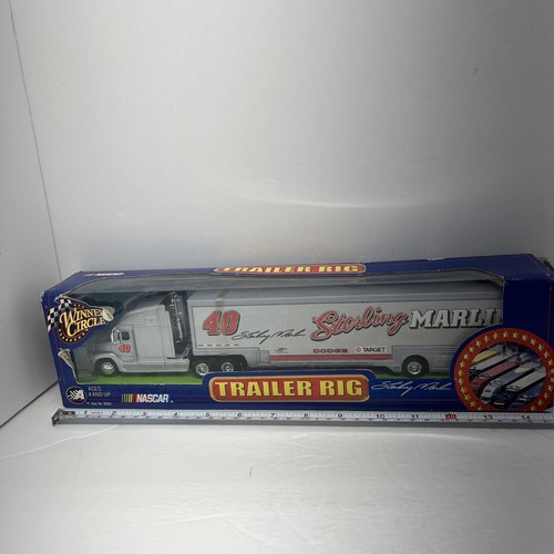 Sterling Marlin #40 NASCAR 2002 1/64 Trailer Rig New Die Cast By Action - Picture 3 of 12