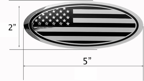 5" TAILGATE Overlay Aluminum Emblem for 2021-23 Ford BRONCO SPORT - Picture 2 of 16