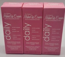 3~The Original DAILY Makeup Erasers~NEW TRAVEL SIZE Reusable~Stocking Stuffers