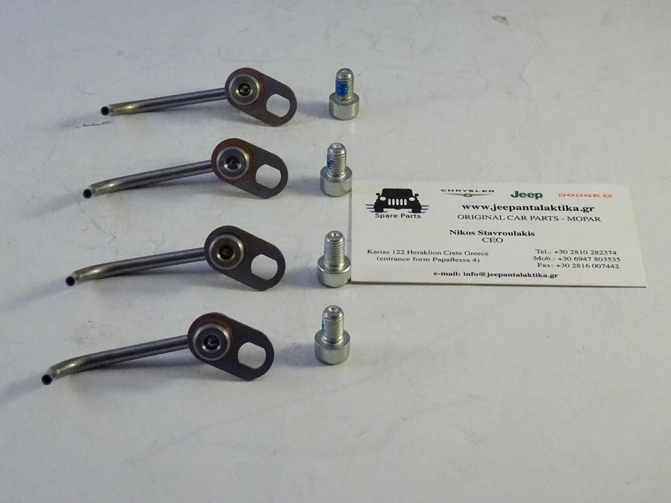 Valve Oil Jet Kit Jeep Wrangler JK 2.8CRD 07-18 68031460AA New Genuine Mopar - Image 4 of 4