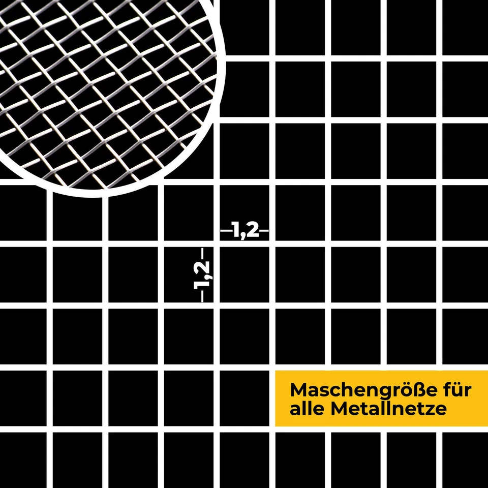 Fliegennetz Insektenschutz Fliegengitter Insektengitter Drahtgitter Mückenschutz - Bild 3 von 4